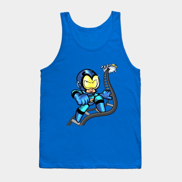 Blue Beetle Tank Top by BeefcakeBoss